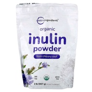 Micro Ingredients, Organic Inulin Powder from Chicory Root, 2 lb (907 g)