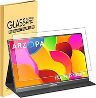 15.6 Inch Portable Monitor Tempered Glass Screen Protector for ARZOPA/MNN/KYY/VILVA/ASUS/FANGOR/View