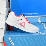 PUTIH Reebok SpeedLux Sport Shoes Aerobic Gymnastics Zumba Running Women White Pink