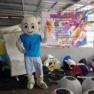 kostum badut karakter Upin Ipin
