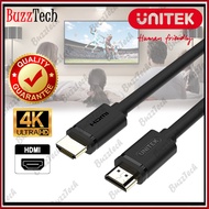 BuzzTech Unitek HDMI (M) to HDMI (M) High Speed Cable TV Box Output 1.5m / 3m / 5m / 10m / 15m / 20m / 25m / 30m