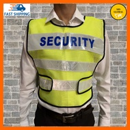 Security Vest Reflective Safety Vest Sekuriti Keselamatan High Quality Security Vest Reflective Secu