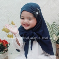 Gasyil Baby Veil / Melody Baby Hijab / Newbron Eid Children's Veil / Girls' Hijab Tudung Budak Perem