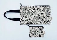 手提袋+零錢包 手機袋 雜物收納袋 2件優惠組