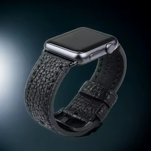 Watchband For Apple Watch Band 45m 41mm 44mm 40mm Series 7 6 SE 5 4 3 Apple Watch Strap iWatch Leath
