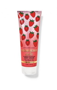 Bath &amp; Body Works - Strawberry Soda body cream (平行進口貨品)