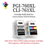 PGI-760XL CLI-761XL DIY Ink Cartridge Refill Shell for Canon Pixma TS5370 Printer [theinksupply]