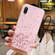 For Samsung Galaxy S8 S9 S10 Plus Lite S10E Phone Case Luxury Colorful Glitter Bling Stars Sky Soft Transparent TPU Shockproof Anti-scratch Protection Back Cover