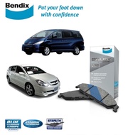 Bendix DB1752 MKT Front Brake Pad - Toyota Estima ACR30/ Caldina ST246。