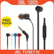 JBL T110 In Ear Headset Original In Ear Handsfree Wired By Harman