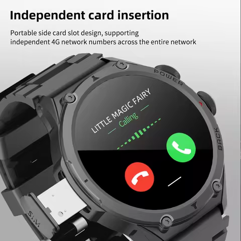 5G LTE 256GB Smartwatch WIFI SIM Card 1.6 inch Amoled 720*720 Rotary Cameras Video Call GPS Play Sto