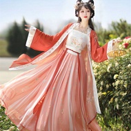 Ancient Hanfu woman Song Dynasty made a one-piece waist pleated skirt three-piece set