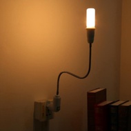 E27 to E27 Lamp Holder Flexible Extension Adapter Socket