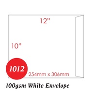 A4 White Envelope | 9x14 10x12 10x13 10x15 12x16 | A4 Envelope | Sampul Surat Putih | Sarung Sampul
