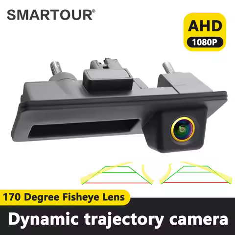 SMARTOUR 4K 180° AHD Car Rear View Camera for VW Golf Passat B7 B5 Tiguan T5 Jetta MK6 Audi A3 A4 A5