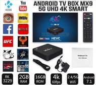 Android TV BOX MX9 5G-Pro 4K Smart TV Box Media Player - Ubah TV Biasa Anda Menjadi Smart TV - COD