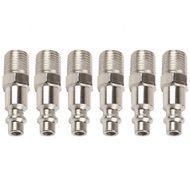 Quick Connector 1/4Inch 6Pcs Air Hose Fitting For Air Hose Accessories