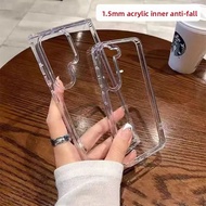 HD Shock-resistant Transparent Acrylic Samsung Phone Case Suitable for Samsung S26ultra/S25ultra/S24