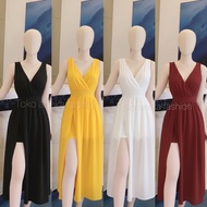 Alice Midi Dress Korean VintageWanita | Beach Dress | Women's dresses | Summer dress (Calysta)