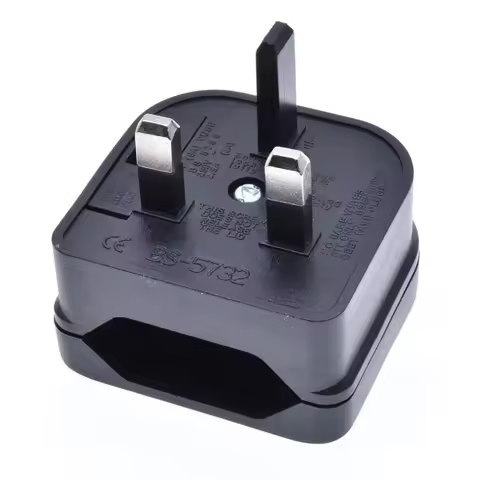 European 2 Pin To UK 3 Pin Plug Power Socket 3A/5A/13A Eu To Uk Plug Travel Adapter Converter Power 