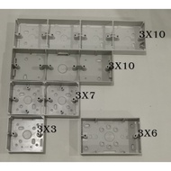 PVC Box Surface Nut Box/ Electrical Box/ Base 3x3 / 3x7 / 3x10 / 3x12/ 3X6
