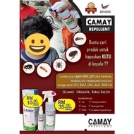 CAMAY SPRAY - UBAT KUTU KEPALA RAMBUT | NATURAL HEAD LICE  | FLEA | 头虱 BERKESAN