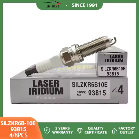 Iridium Platinum for Candle 93815 ILKR6F11 SILZKR6B11 SILZKR6B10E LDK6RTIP Replace Spark Plug for VX