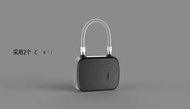 Fingerprint Door Lock Security Keyless USB Rechargeable Door Lock Fingerprint Smart Padlock Quick