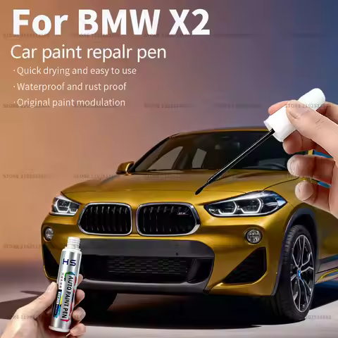 For BMW X2 Car Paint Repair Pen Touch Up Scratch Remover DIY Auto Accessories Blue C10 White 490 Blu
