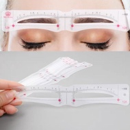 Set Eyebrow Card Guide Stencil Kit Diy Eyebrow Shaper Template Beauty Eyebrow Makeup G3q3