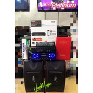 [SET] Original Konzert KCS-212 speaker amplifier and Platinum Junior 2 KS10 Karaoke/Videoke free mic