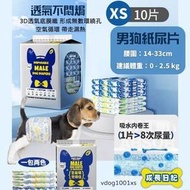 DONO'S DIARY 寵物超強吸水紙尿褲 (公狗) XS碼 10片，14-33 cm，0-2.5 kg