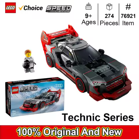 LEGO 76921 Audi S1 e-tron quattro Race Car Speed Champions Series 274 Pcs DIY Toys For Boys Girl Chi