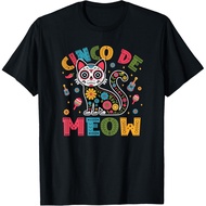 Cinco De Meow Cat Mexican Party 5 De Mayo Fiesta Men T-Shirt