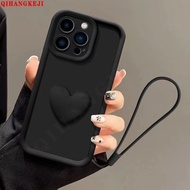 3in1 Tianyan Staircase+Love Patch TPU Phone Case For Huawei Y9A Y9S Y7A Y5P Y6P 2020 Y6S Y6 Y7 Pro Y9 Prime 2019 Y5 2018 Shockproof Back Cover With rope