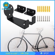 [Almencla1] Horizontal Rack Bike Hanger Organizer, Pedal Rack, Garage Storage Hooks for Hybrid, Road Bicycles Space Saving Indoors