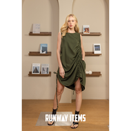 Runway Items | เดรสคอตตอลรูดข้าง