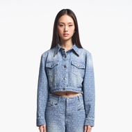 Merge Official - Muse Text Crop Jacket (พร้อมส่ง)(เปิดขาย 15 Jul 20.00)