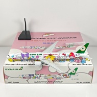 Aviation 1: 400 EVA Air B777-300ER B-16740 Alloy Airplane Model