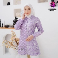 Blouse Batik Batik Dua Putri - Blouse Batik Modern Kemeja Batik Wanita