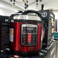 pressure cooker dessini 6L wrna merah