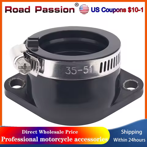 Motorcycle Carburetor Intake Manifold For Kawasaki Bayou 300 KLF300B KLF300C Lakota KEF300A KEF300B 