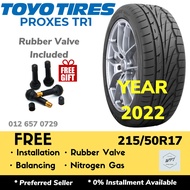 215/50R17 TOYO PROXES TR1 (Installation) New Tyre Tayar Tire Car Wheel Rim 17 WPT NIPPON Pasang Kereta