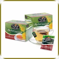 Gold;Ks'Leaf}Cz-Herbal'sd{Infusions:<kB{Dandelion<FF{Tea<cH{20<g{Teabags<F{( liver-health / detox /