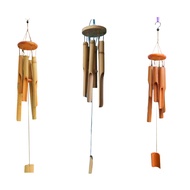 Bamboo Wind Chimes Wind Chimes Crafts for Outdoor Garden Courtyard Home Decoration Wooden Bamboo Win