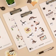 First Product A4 Wooden Board Clip Writing Board Splint Hard Student Work Board Folder Drawing Test 