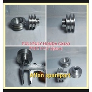 MESIN POLI Pulley fuly HONDA gx 160 poly engine gx160 as20 (2 lines)