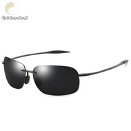 Sunglasses For Men New Fashion Men Frameless Sunglasses แฟชั่นผู้ชายใหม่Framelessแว่นตากันแดดUv400ป้