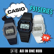 casio watchwatch *100% Authentic* Casio F91W (F-91W/F91-WG/F-91WM/F-91WS) Series Digital Resin Band 