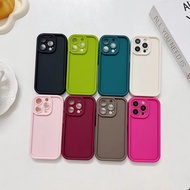 Matte Rose SoftCase For Samsung A21S / A31 / A51 4G / A51 5G / A71 4G / A71 5G Case Casing Candy Col
